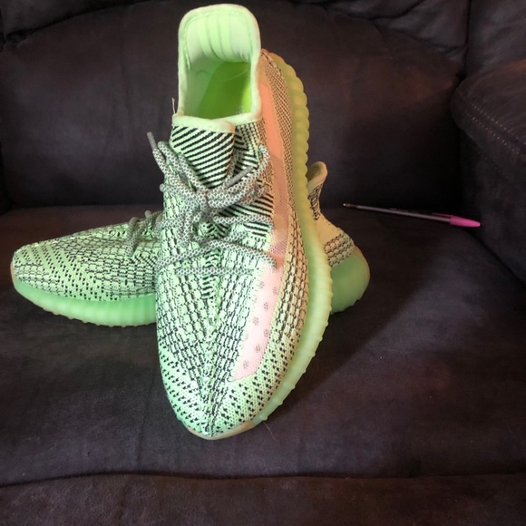 new neon yeezys